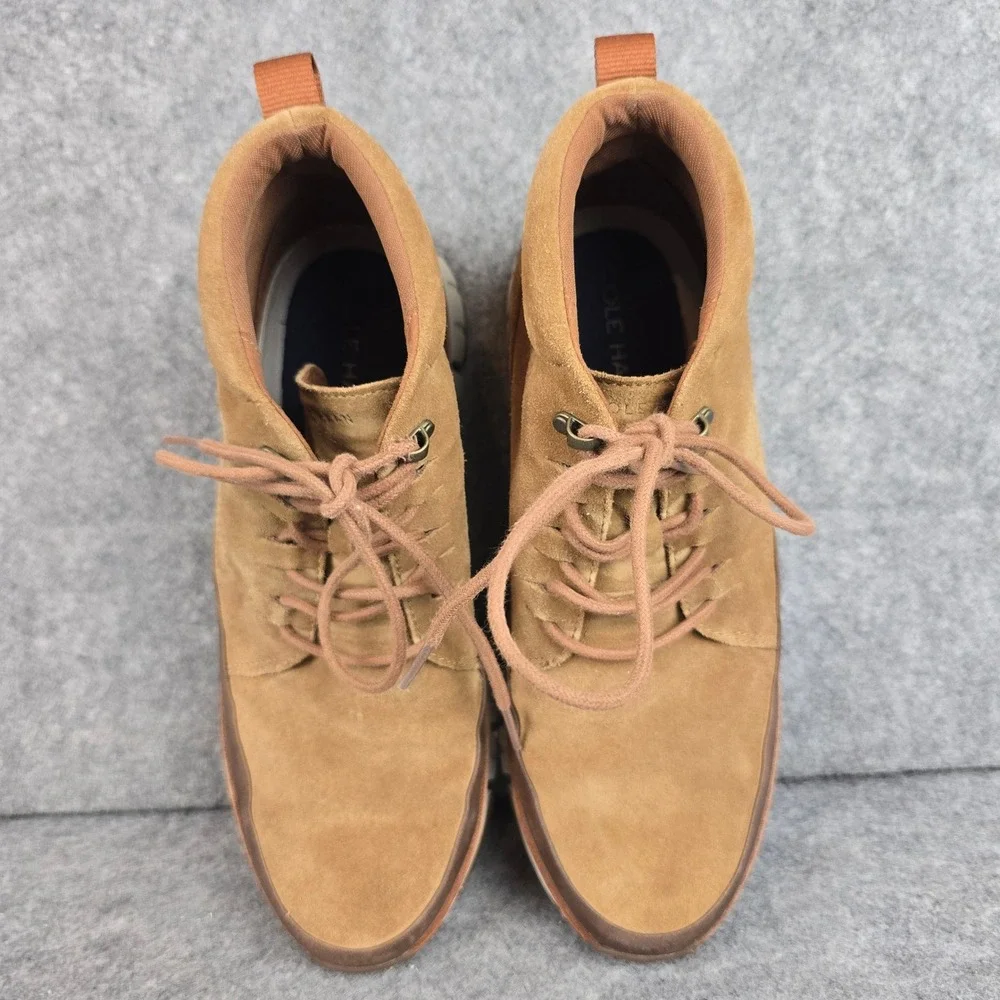 Cole Haan GrandOS Men 9M Tan Suede Zerogrand Chukka Sneaker Boots Comfort C31413 C26944TN-2.jpg?format=auto main image 3